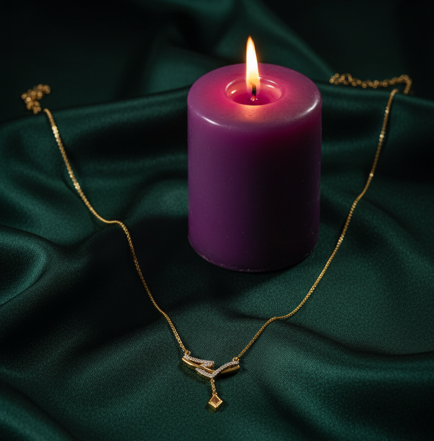 silver chain pendent 